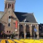 De kaasmarkt in Alkmaar, Noord-Holland