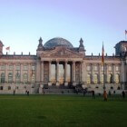 De Duitse Rijksdag, het parlementsgebouw van Duitsland