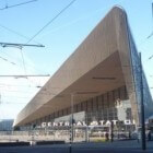 Het nieuwe station Rotterdam Centraal aan het Kruisplein