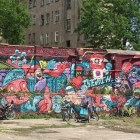 De Berlijnse muur in hedendaags Berlijn