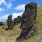 Paaseiland  het eiland met de Moai-beelden
