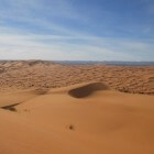 De Sahara tegemoet in de duinen van Erg Chebbi