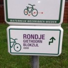 Rondje Giethoorn Blokzijl: fietsroute