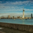 Portsmouth, een havenstad aan de zuidkust van Engeland