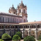 Alcobaça Klooster bij Lissabon: graf van koningen Portugal