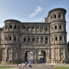 Porta Nigra: Romeinse poort in de stad Trier