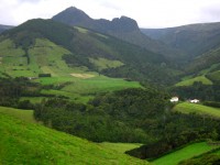 Het groene landschap van Flores / Bron: Jos Lus vila Silveira/Pedro Noronha e Costa, Wikimedia Commons (Publiek domein)