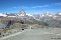 spoor Gornergrat met Matterhorn / Bron: ottergraafjes