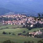 Toscane in Italie; Bibbiene de bezienswaardigheden