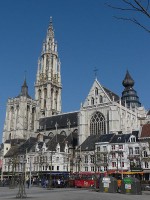 Onze-Lieve-Vrouwekathedraal / Bron: G. Lanting, Wikimedia Commons (CC BY-3.0)