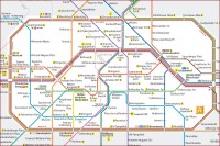 Metrokaart Berlijn