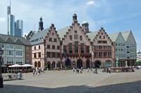 Römerberg, het gerestaureerde historische centrum / Bron: Dontworry, Wikimedia Commons (CC BY-SA-3.0)