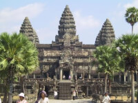 Een stukje van de Angkor Wat / Bron: Fuzheado, Wikimedia Commons (CC BY-SA-2.0)