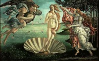 De geboorte van Venus - Botticelli / Bron: Galleria degli Uffizi, Wikimedia Commons (Publiek domein)