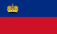 Vlag van Liechtenstein / Bron: Publiek domein, Wikimedia Commons (PD)