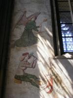 Fresco in Sint Barbara