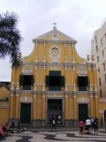 De kerk van Sint Dominicus in het centrum