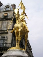 Standbeeld Jeanne d'Arc / Bron: François Trazzi, Wikimedia Commons (CC BY-SA-3.0)