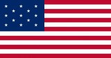 De Amerikaanse vlag van 1777