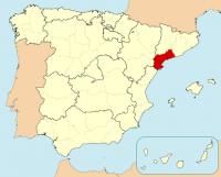 De provincie Tarragona, met aan de kust de Costa Daurada / Bron: Ctrl Z, Wikimedia Commons (CC BY-SA-4.0)