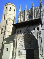 De kathedraal van Huesca / Bron: SergioPT, Wikimedia Commons (Publiek domein)