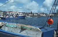 De haven van Ponta Delgada / Bron: Hans Peter Schaefer, Wikimedia Commons (CC BY-SA-3.0)