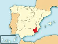Murcia / Bron: Rastrojo (D•ES), based on Mutxamel version., Wikimedia Commons (CC BY-SA-4.0)