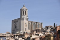De kathedraal van Girona / Bron: Catalan Art & Architecture Gallery (Josep Bracons), Flickr (CC BY-SA-2.0)
