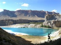 Het meer Band-e-Panir in Band-e-Amir / Bron: Hadi1121, Wikimedia Commons (Publiek domein)