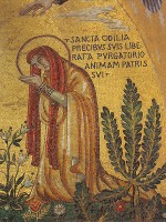 Sainte Odile, patroonheilige van Obernai / Bron: Mattana, Wikimedia Commons (Publiek domein)