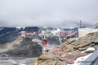 bouwkraan voor Matterhorn Glacier Ride in 2017  / Bron: ©ottergraafjes