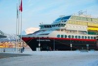 Hurtigruten in haven Tromsø / Bron: Jackmac34, Pixabay