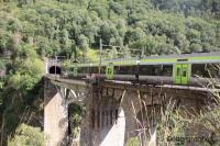 Baltschieder Viaduct met BLS trein / Bron: ©ottergraafjes