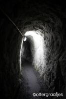 binnen in militaire tunnel bij Schöllenenschlucht / Bron: ©ottergraafjes