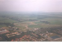 De grote rotonde die kenmerkend is voor Joure