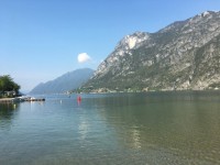 Zwemmen in het Meer van Lugano / Bron: Jeanet de Jong