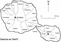 Kaart Tahiti / Bron: PNLL, Wikimedia Commons (Publiek domein)