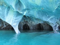Marmeren grotten Lake Carrera / Bron: Backpackerin, Pixabay