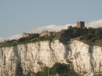 De witte krijtrotsen van Dover